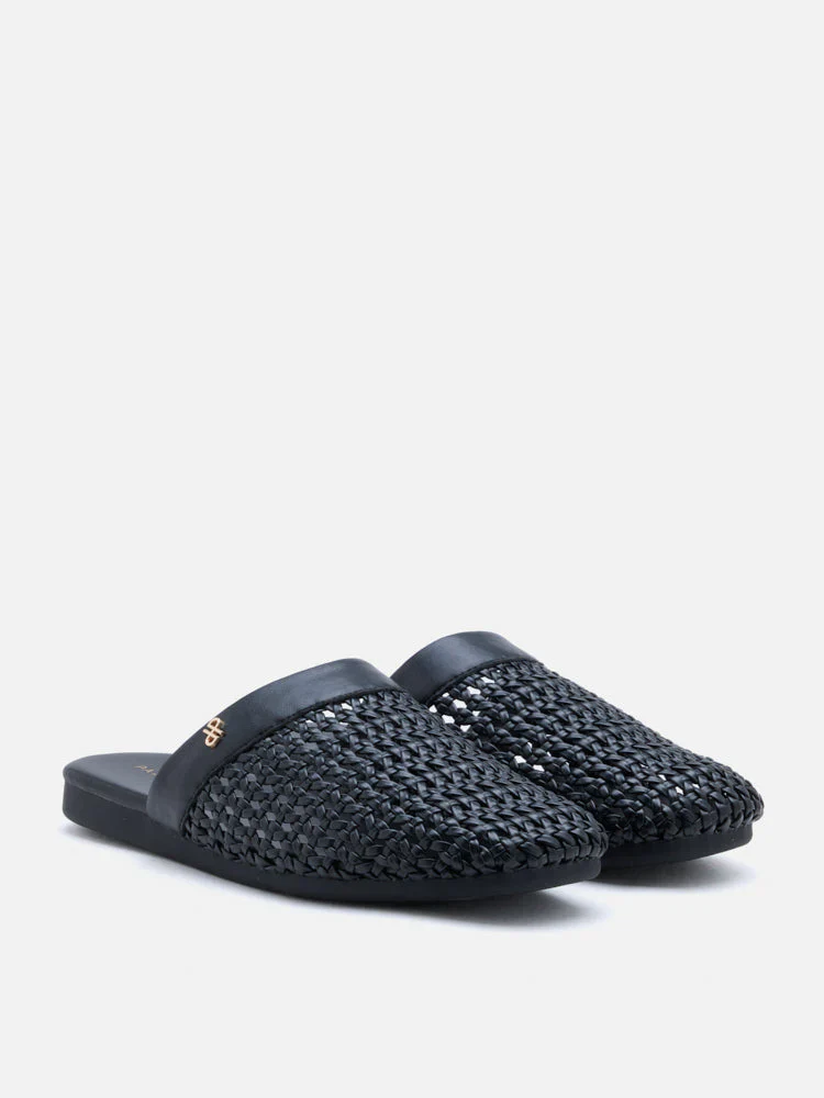 Ayanna Woven Slip-On Mules - Image 9