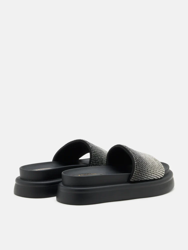 Emilie Crystal-Embellished Platform Slides - Image 14