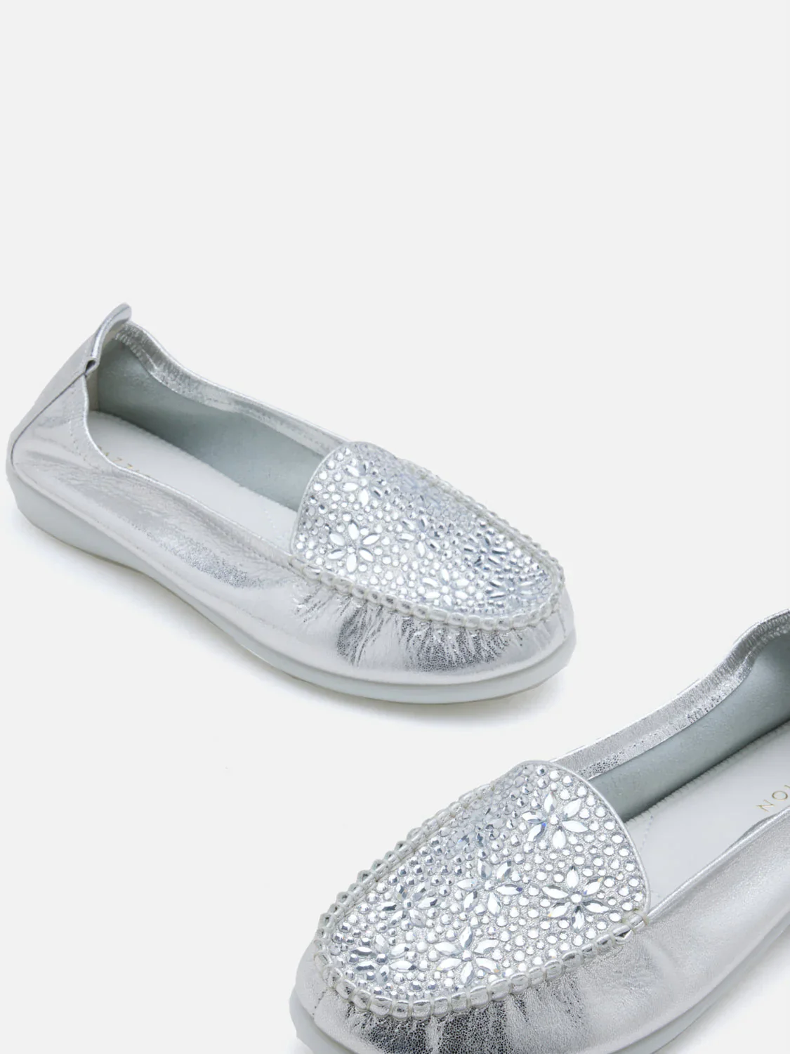 Alexi Crystal Embellished Moccasins - Image 11
