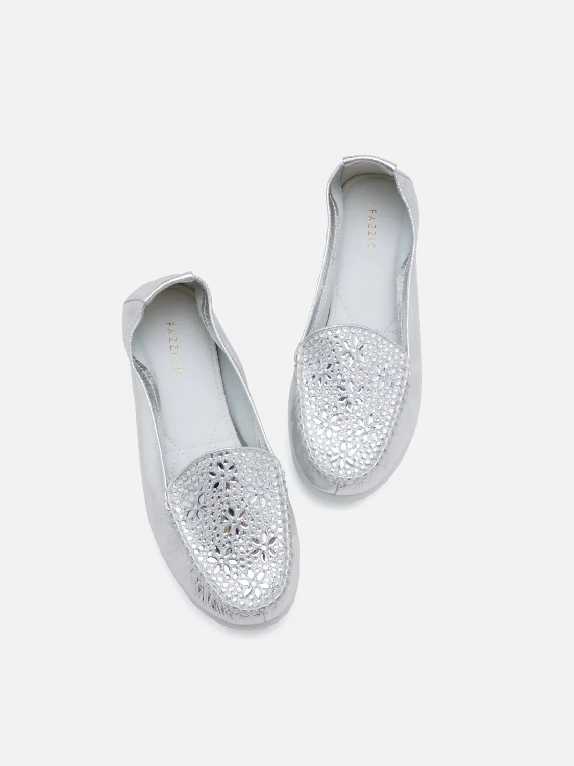 Alexi Crystal Embellished Moccasins - Image 14