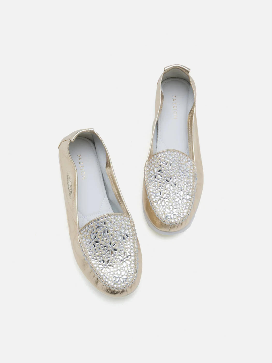 Alexi Crystal Embellished Moccasins - Image 6