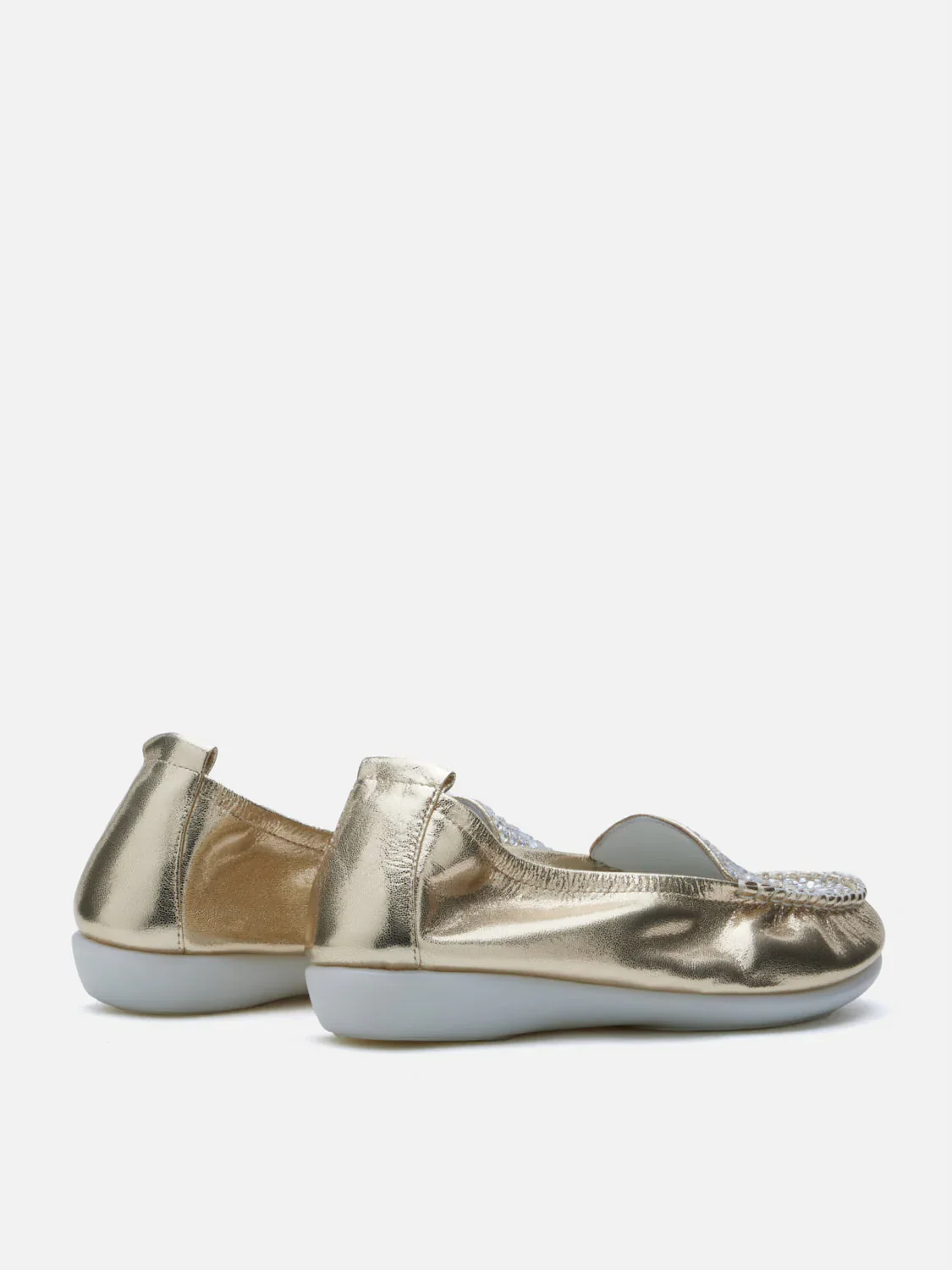 Alexi Crystal Embellished Moccasins - Image 8