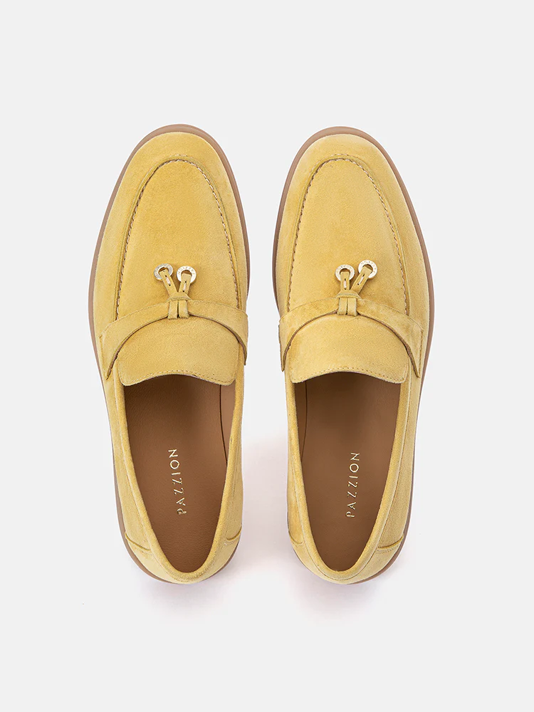 Phoenix Knot Detail Suede Loafers - Image 27