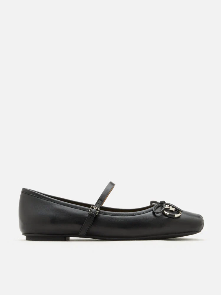 Etta Horsebit Square-Toe Bow Mary Janes - Image 11
