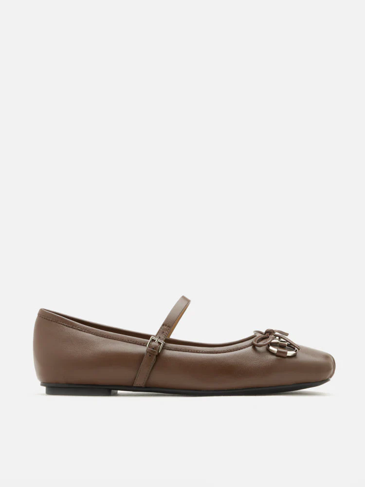 Etta Horsebit Square-Toe Bow Mary Janes - Image 4