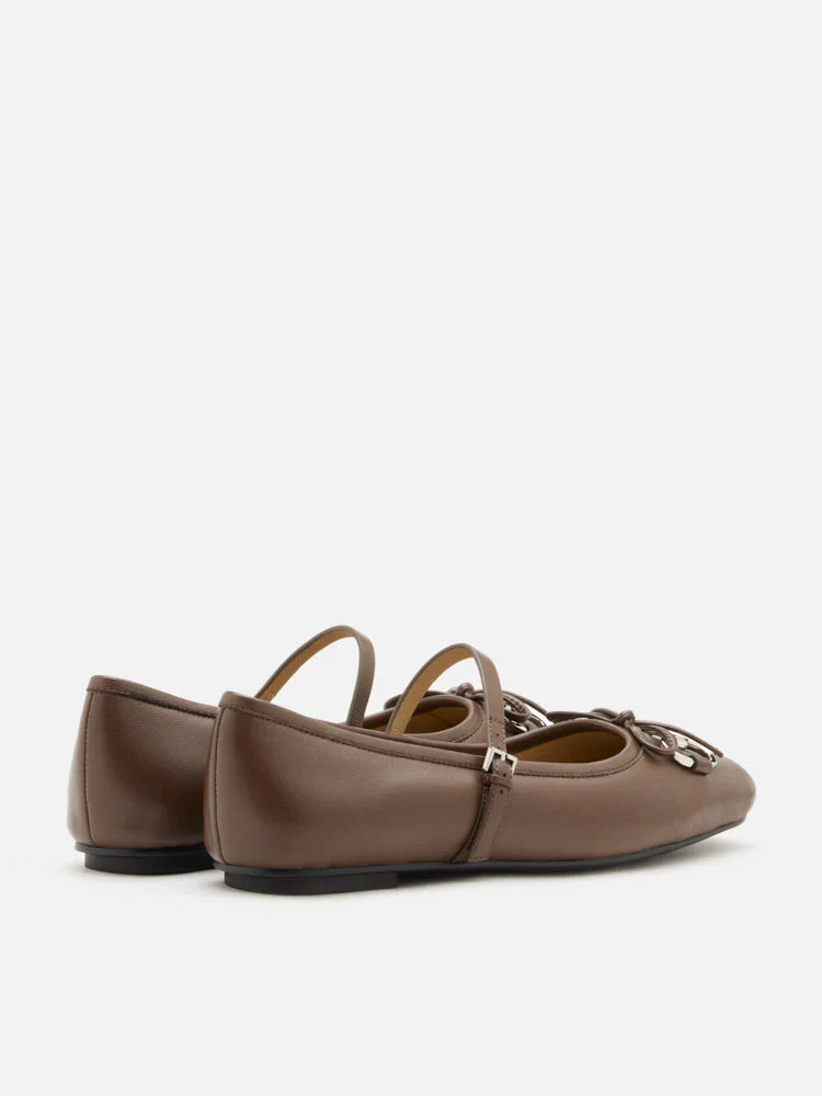 Etta Horsebit Square-Toe Bow Mary Janes - Image 7