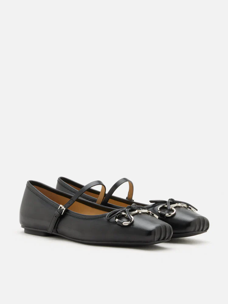 Etta Horsebit Square-Toe Bow Mary Janes - Image 8