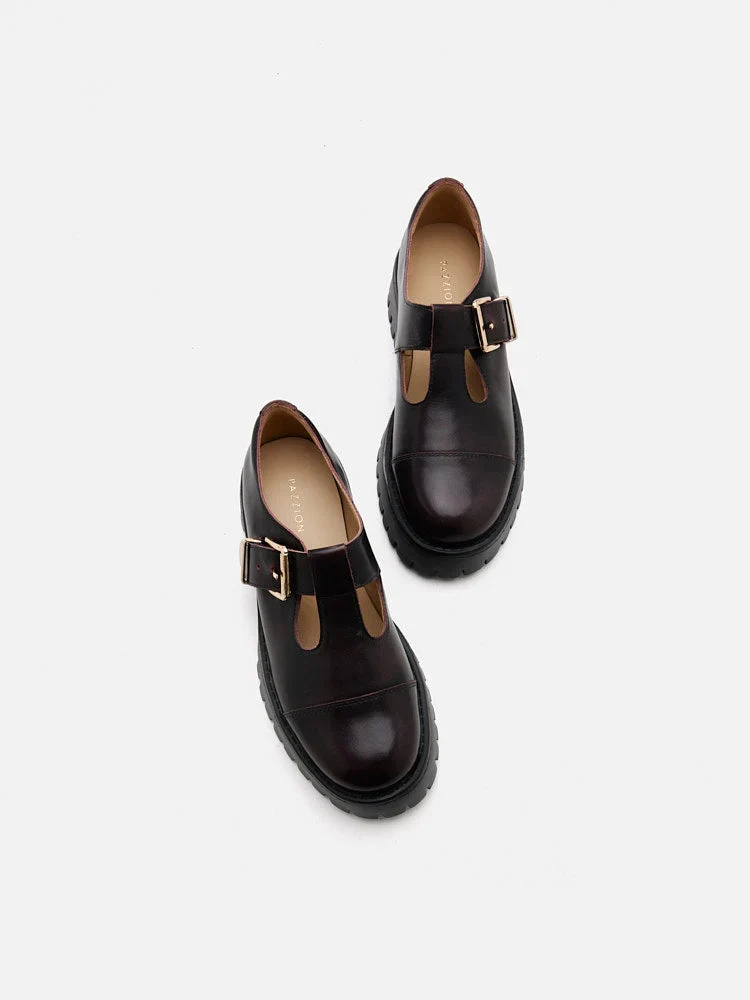 Blanquer T-Bar Mary Jane Loafers - Image 7
