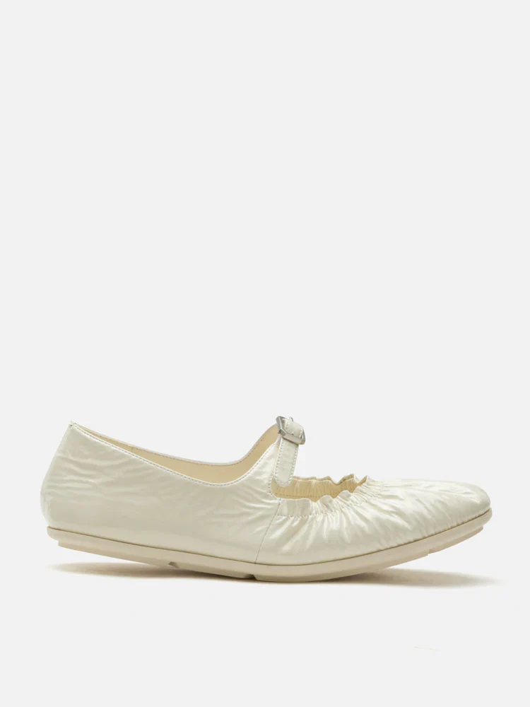 Frieda Ruched Patent Mary Janes - Image 4