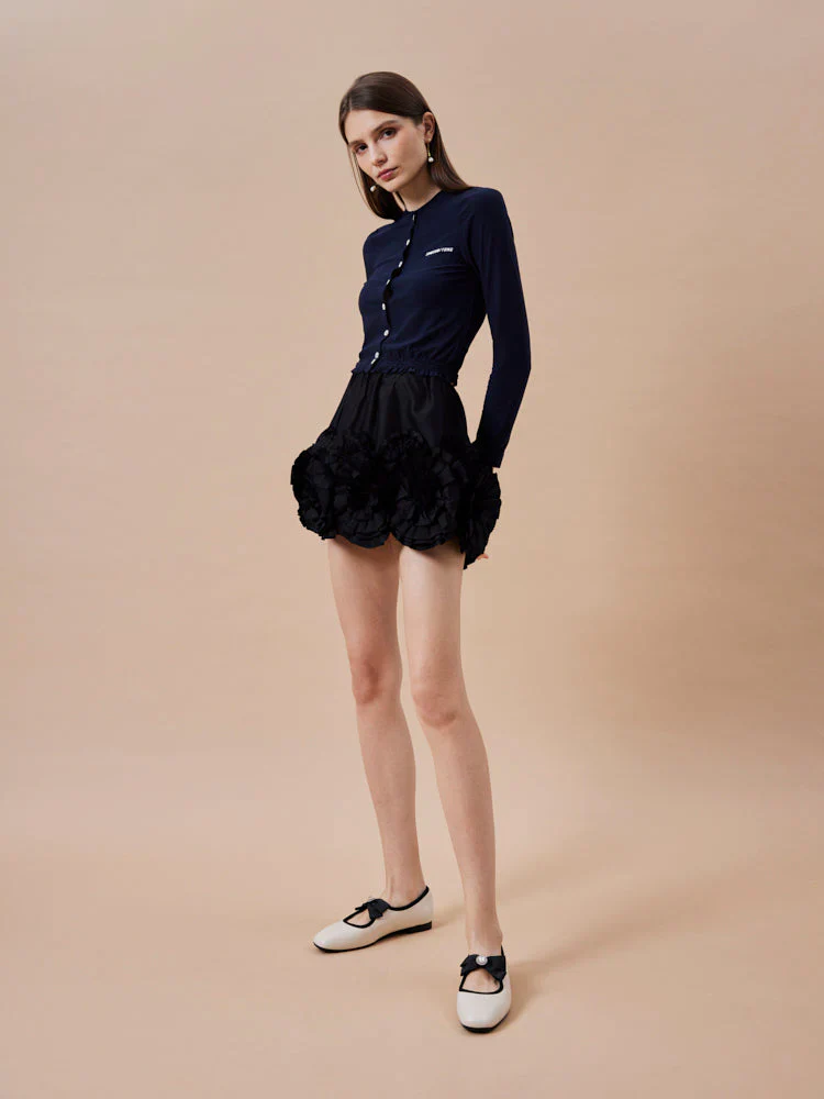 Camilla Diamante Bow Flats - Image 7