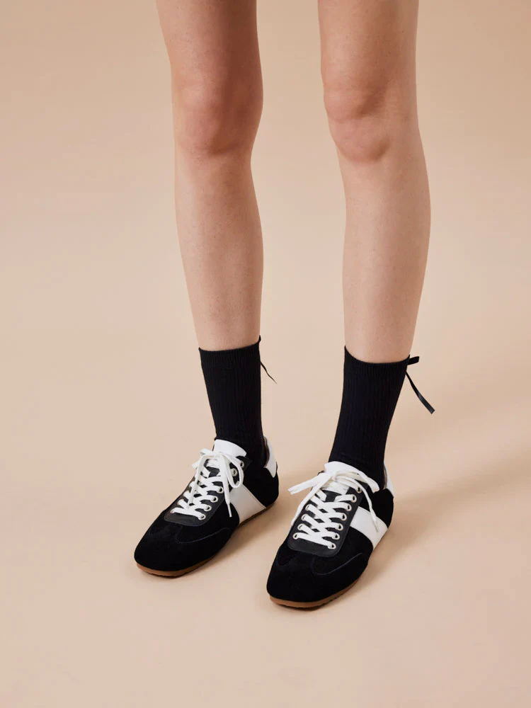 Renoir Suede Color Blocked Sneakers - Image 10