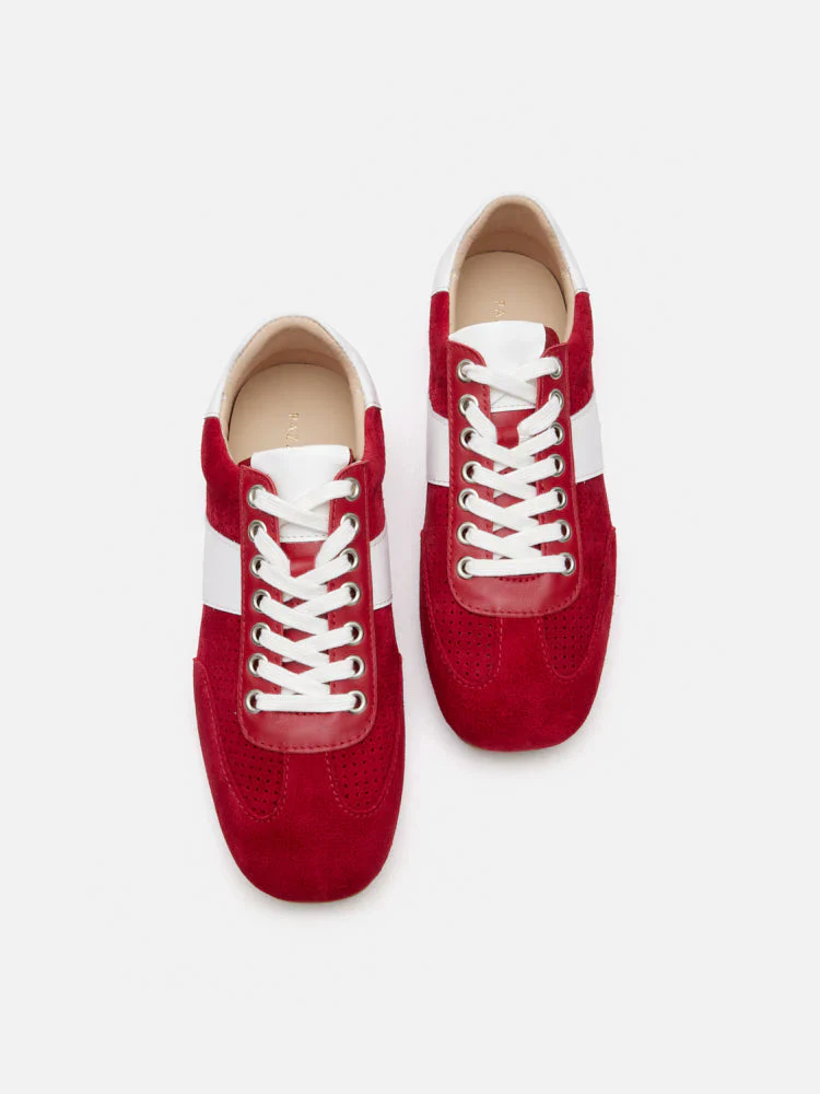 Renoir Suede Color Blocked Sneakers - Image 7