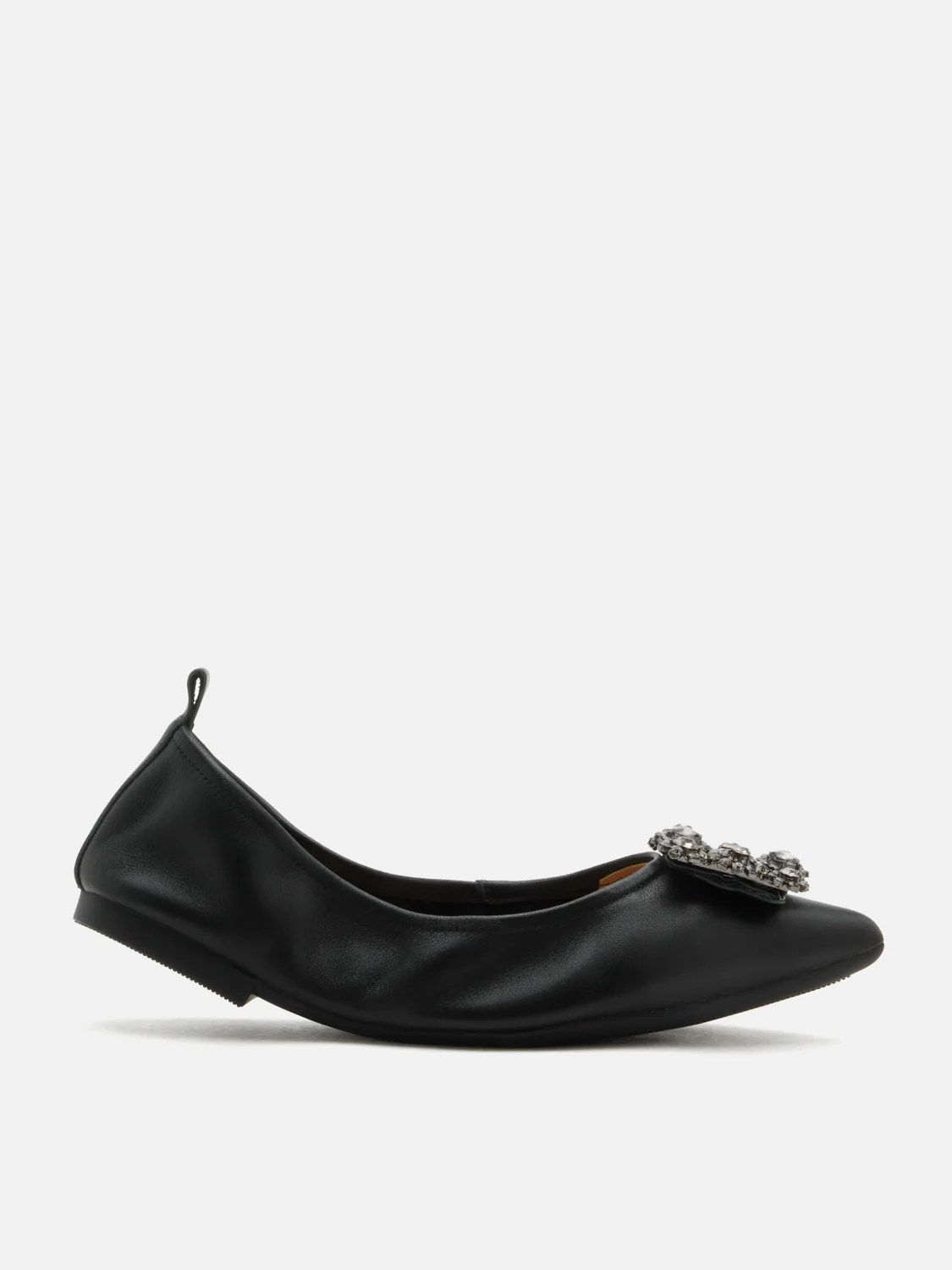 Helene Crystal Buckle Foldable Flats - Image 13