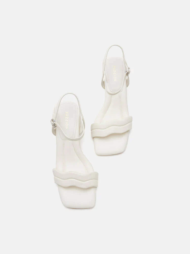 Alaina Pillow Strappy Heels - Image 13