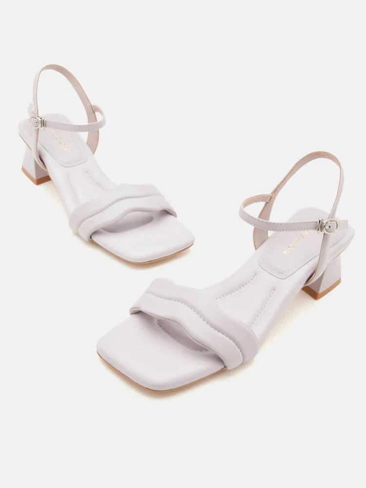 Alaina Pillow Strappy Heels - Image 3