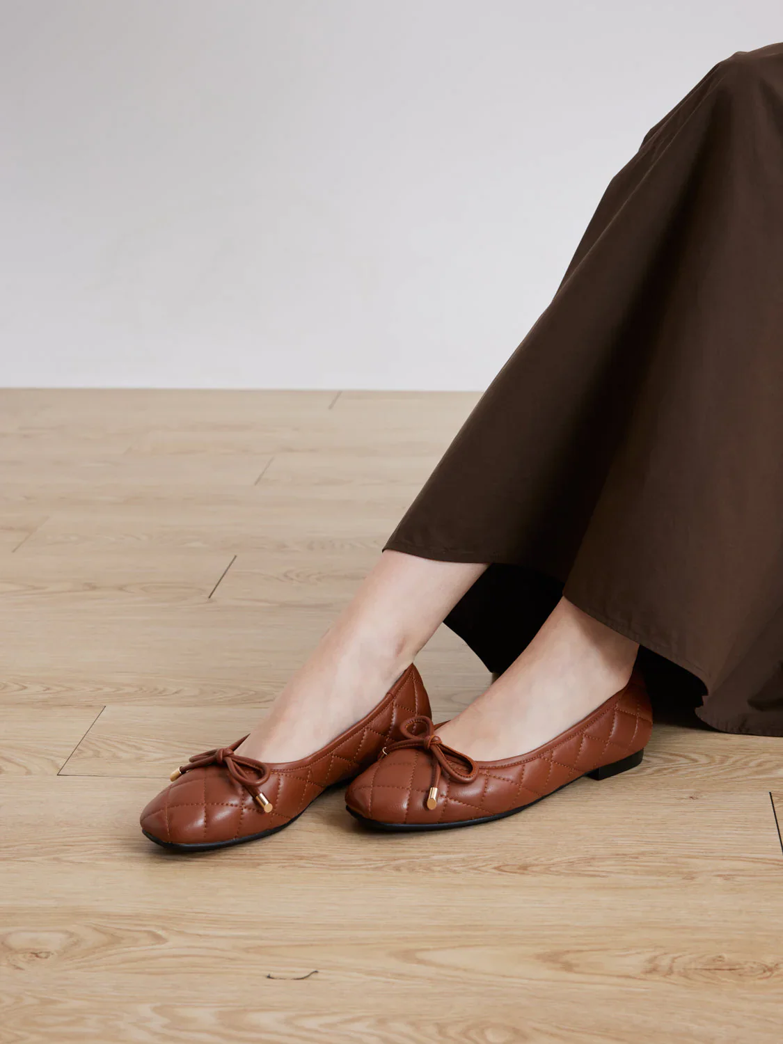 Quinn Quilted Bow Flats - Image 2