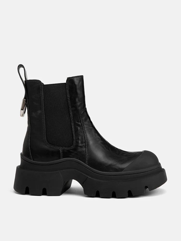 Natalya Leather Ankle Boots - Image 8