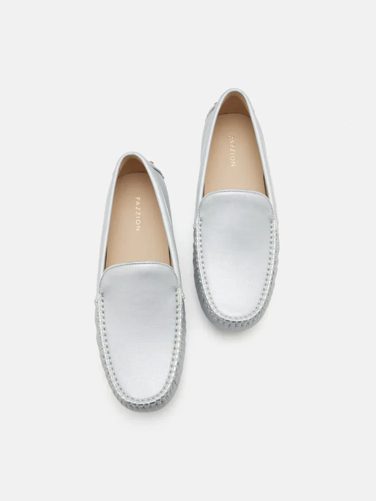 Elara Metallic Moccasins - Image 15
