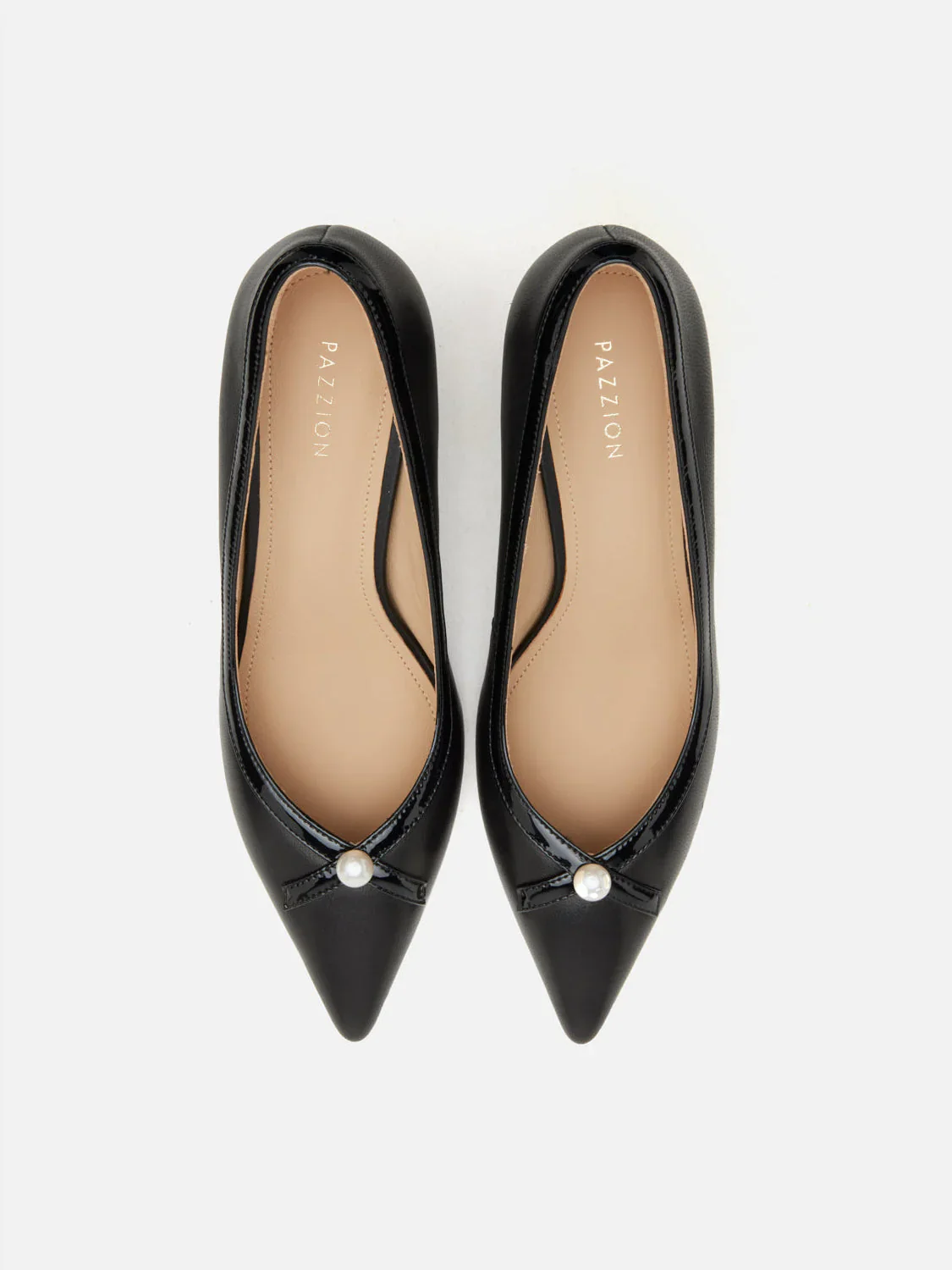 Bellavyn Pearl Accented Patent Leather Heels - Image 12