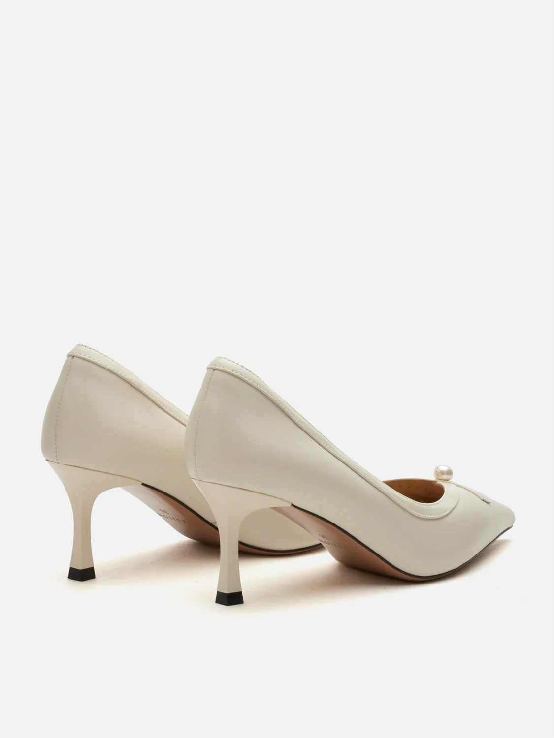 Bellavyn Pearl Accented Patent Leather Heels - Image 8