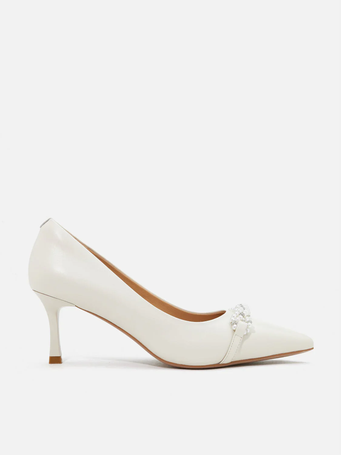 Dominique Pearls Pointed Toe Heels - Image 10