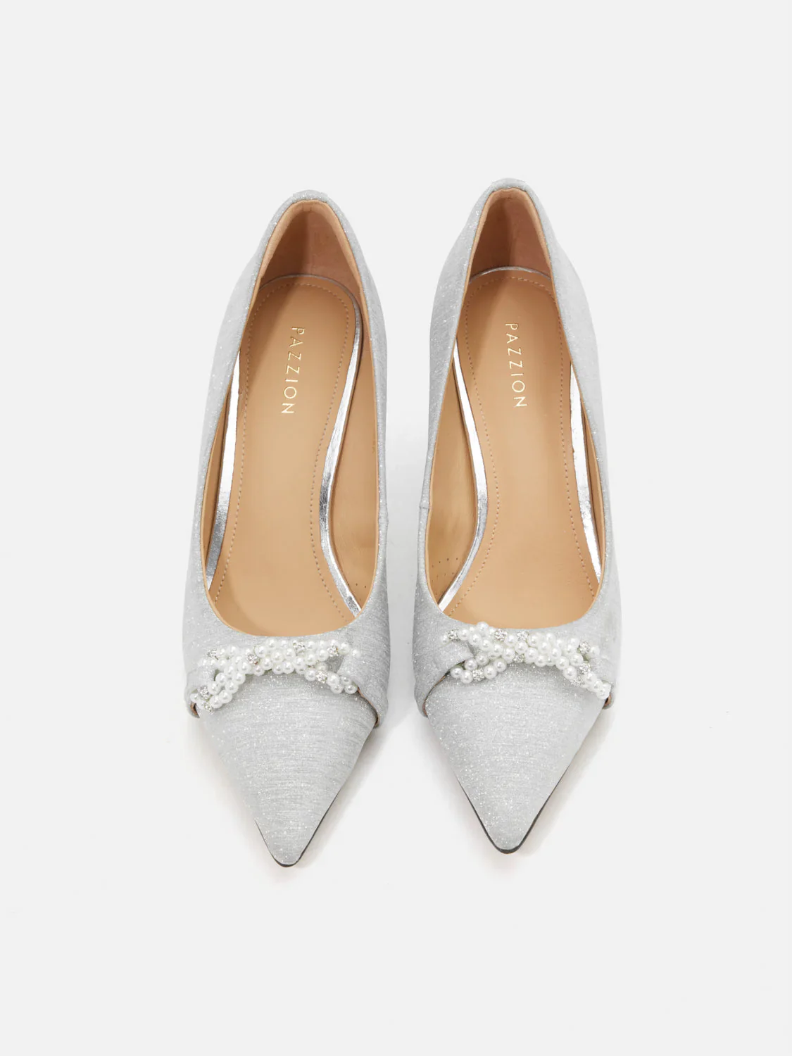Dominique Pearls Pointed Toe Heels - Image 6