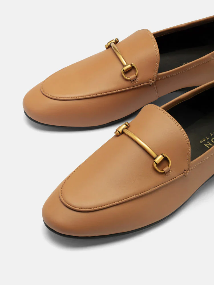 Isabeau Metal Buckle Loafers - Image 3