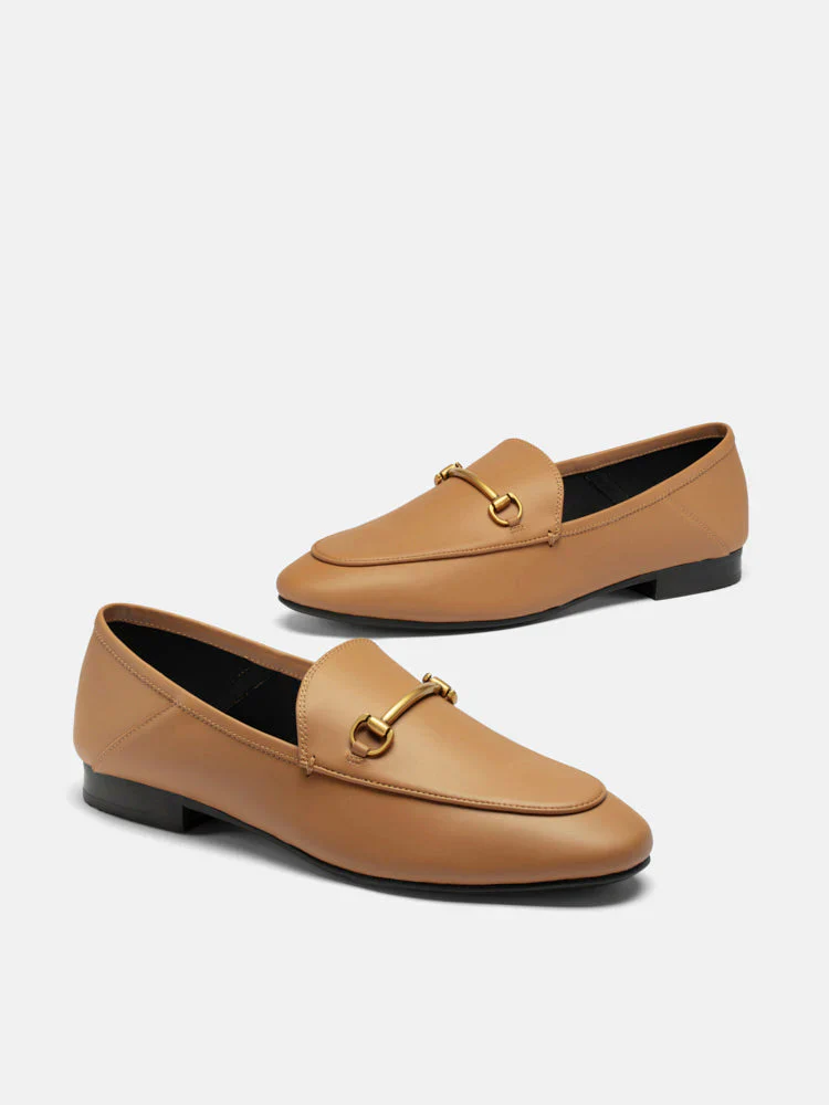 Isabeau Metal Buckle Loafers - Image 7