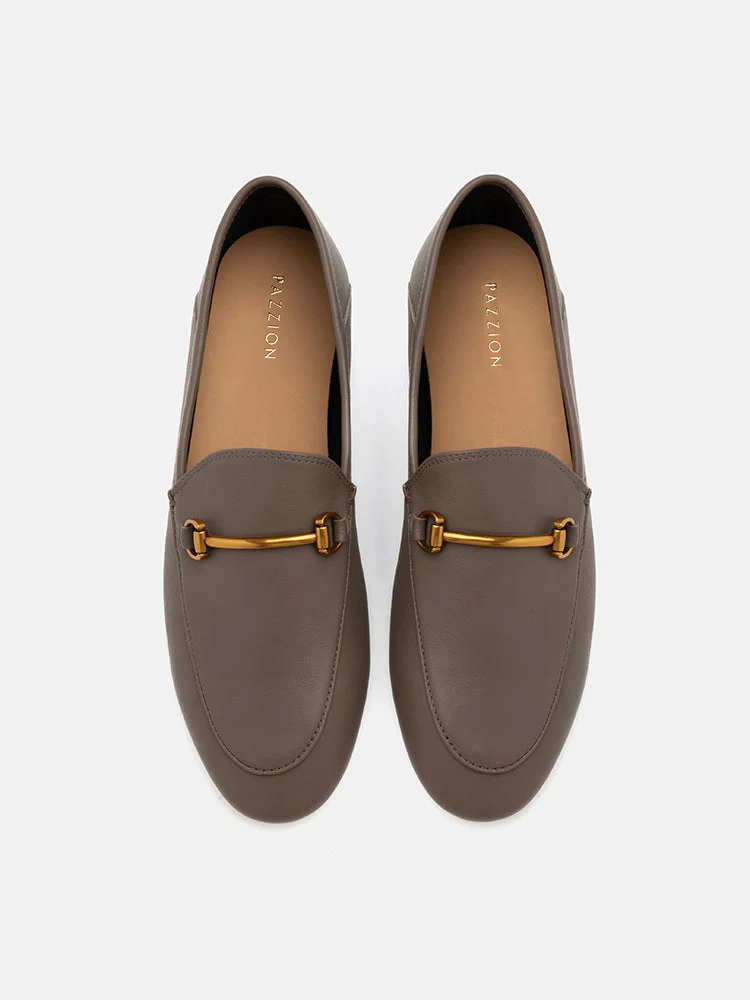 Isabeau Metal Buckle Loafers - Image 6