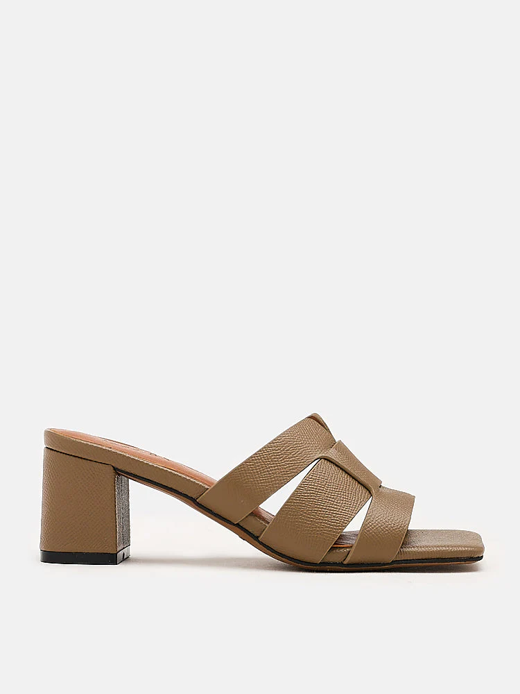 Elmira Cowhide Leather Heels - Image 10