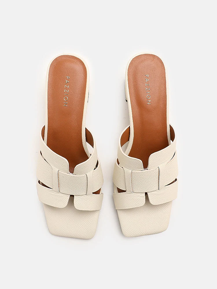 Elmira Cowhide Leather Heels - Image 4