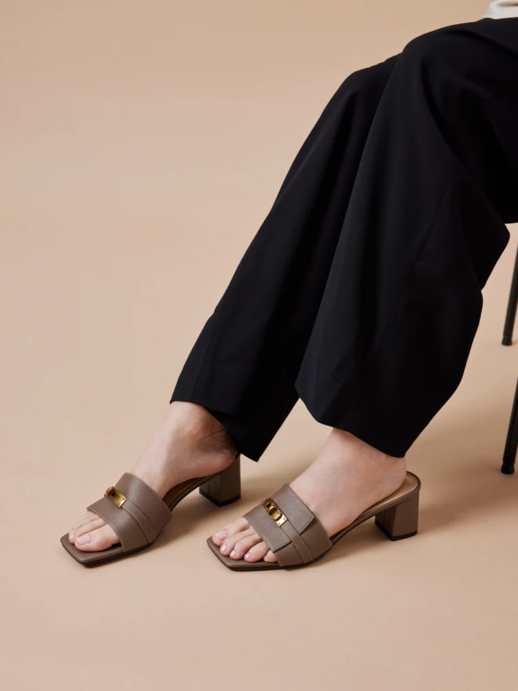 Lexley Twist Lock Accent Sandal Heels - Image 10