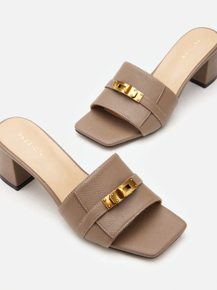 Lexley Twist Lock Accent Sandal Heels - Image 11