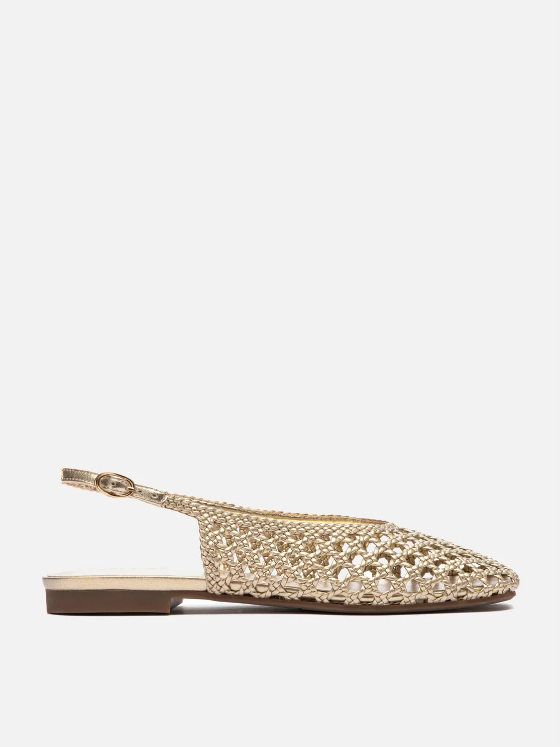 Ginevra Woven Slingback Flats - Image 4
