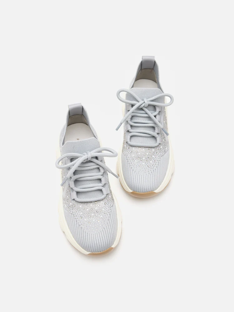 Kailani Crystal Embellished Flyknit Sneakers - Image 15