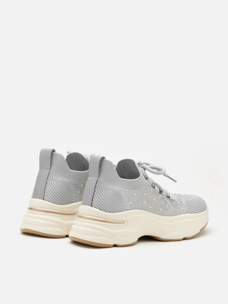 Kailani Crystal Embellished Flyknit Sneakers - Image 16