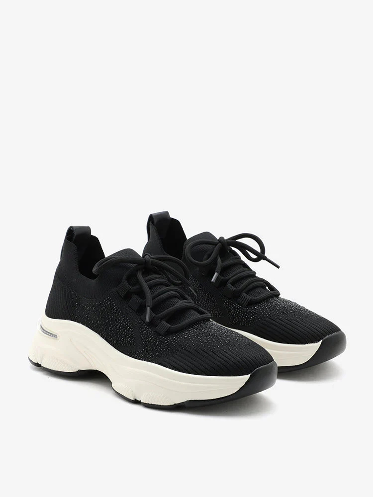 Kailani Crystal Embellished Flyknit Sneakers - Image 17