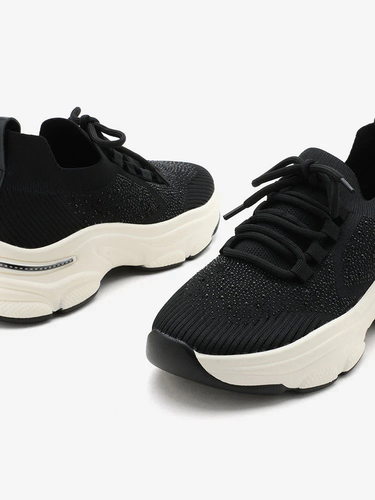 Kailani Crystal Embellished Flyknit Sneakers - Image 19