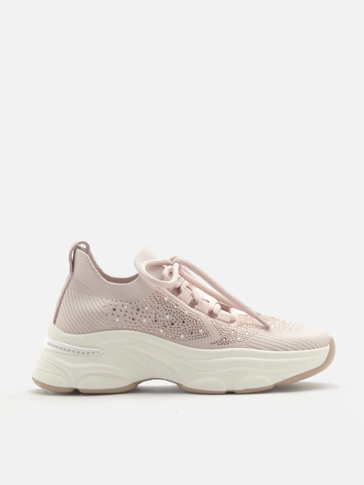 Kailani Crystal Embellished Flyknit Sneakers - Image 3