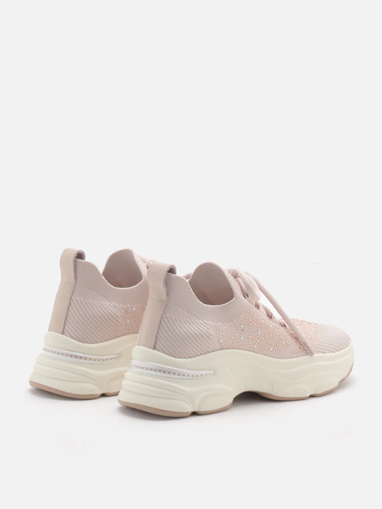 Kailani Crystal Embellished Flyknit Sneakers - Image 5
