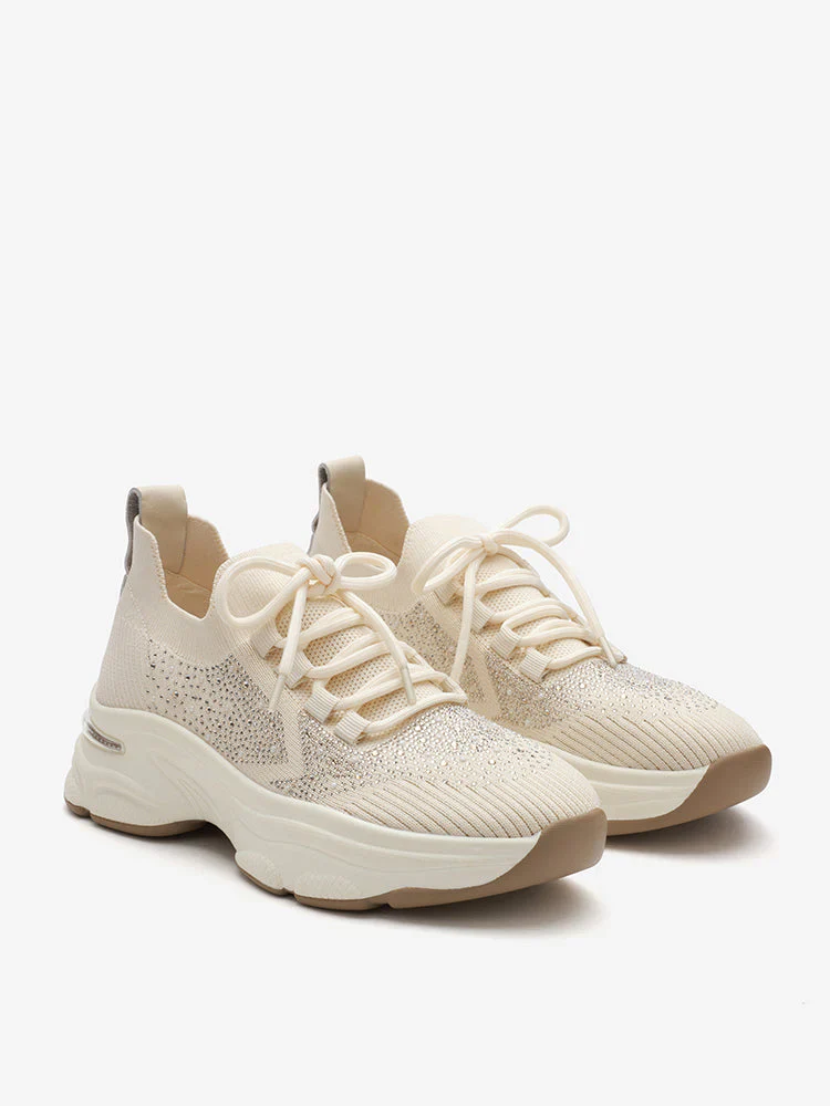 Kailani Crystal Embellished Flyknit Sneakers - Image 6