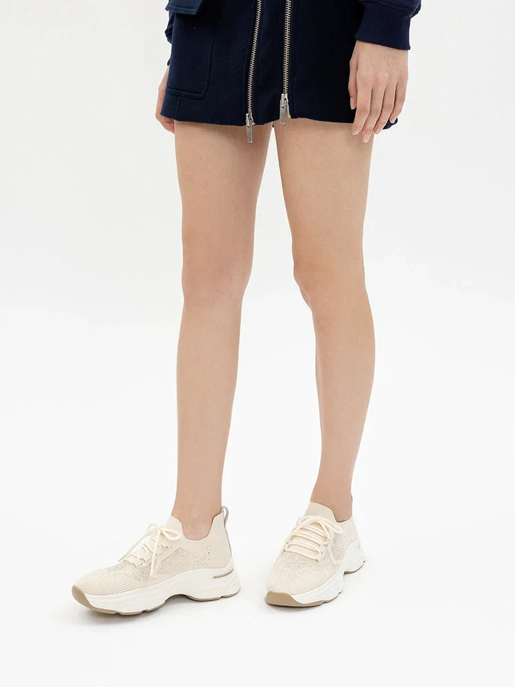 Kailani Crystal Embellished Flyknit Sneakers - Image 7