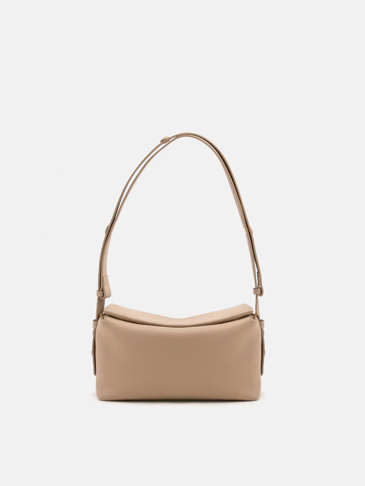Thanee Slouchy Chained Leather Handbag - Image 4