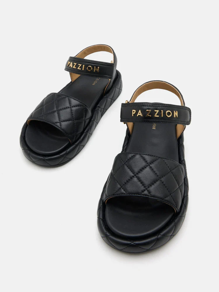 Cynthia Quilted Sandals - Image 3