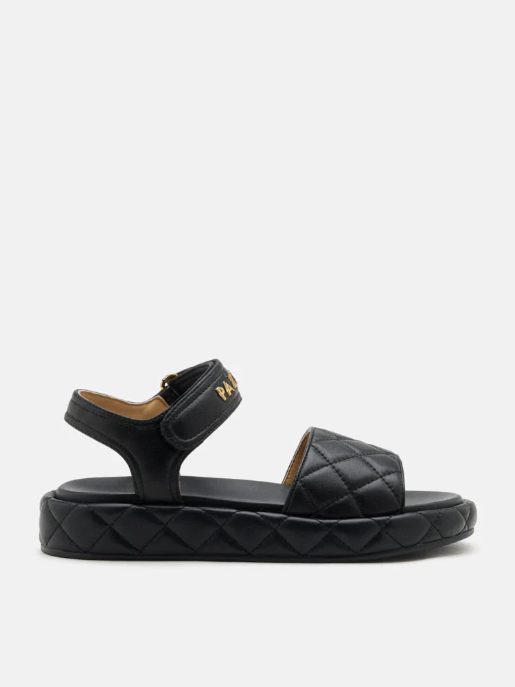 Cynthia Quilted Sandals - Image 4