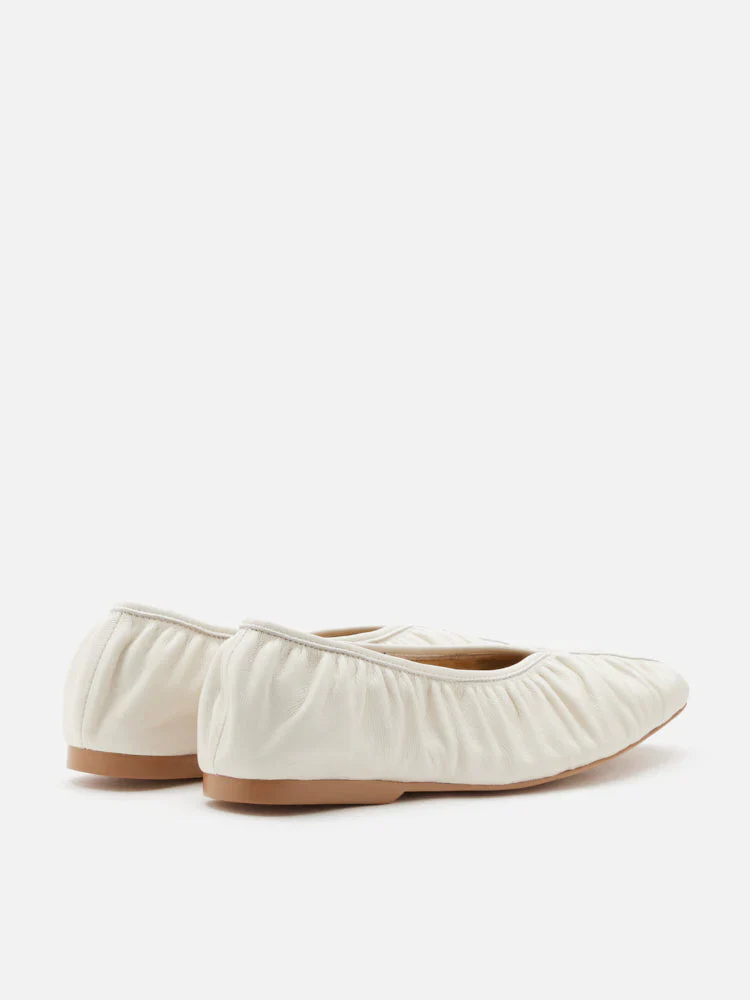 Isabella Gathered Ruched Flats - Image 7