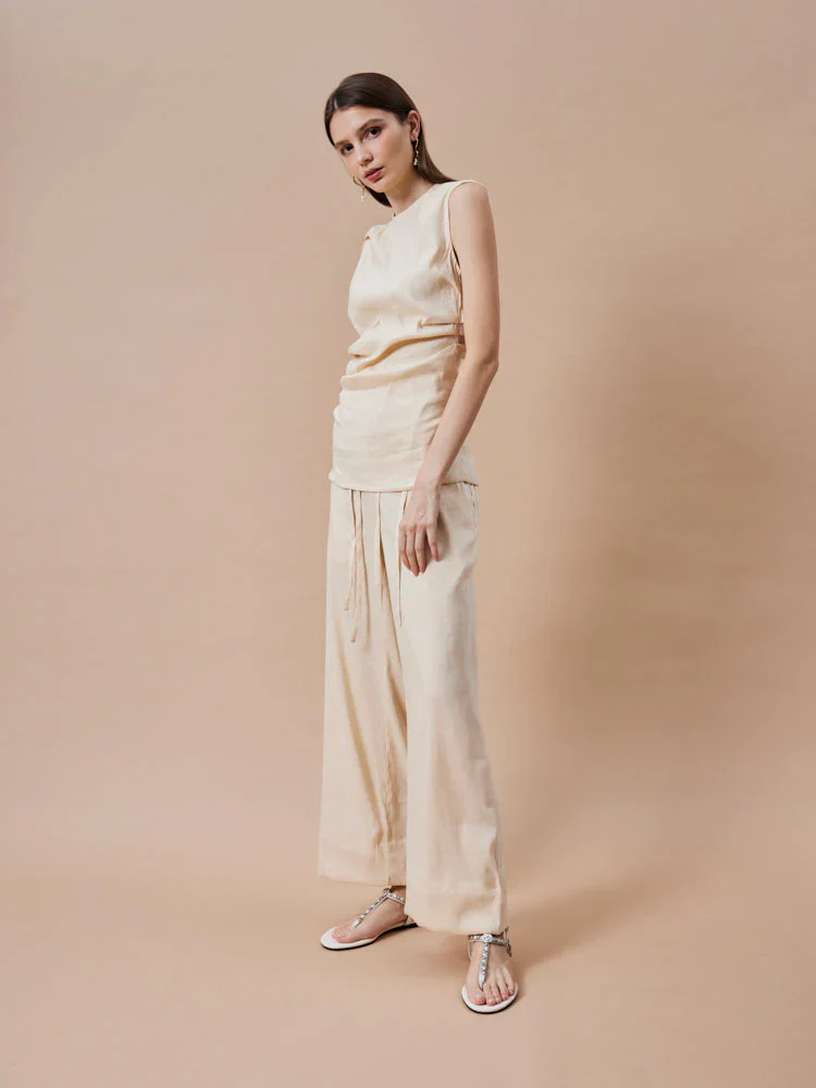 Camelia Embellished T-bar Sandals - Image 5
