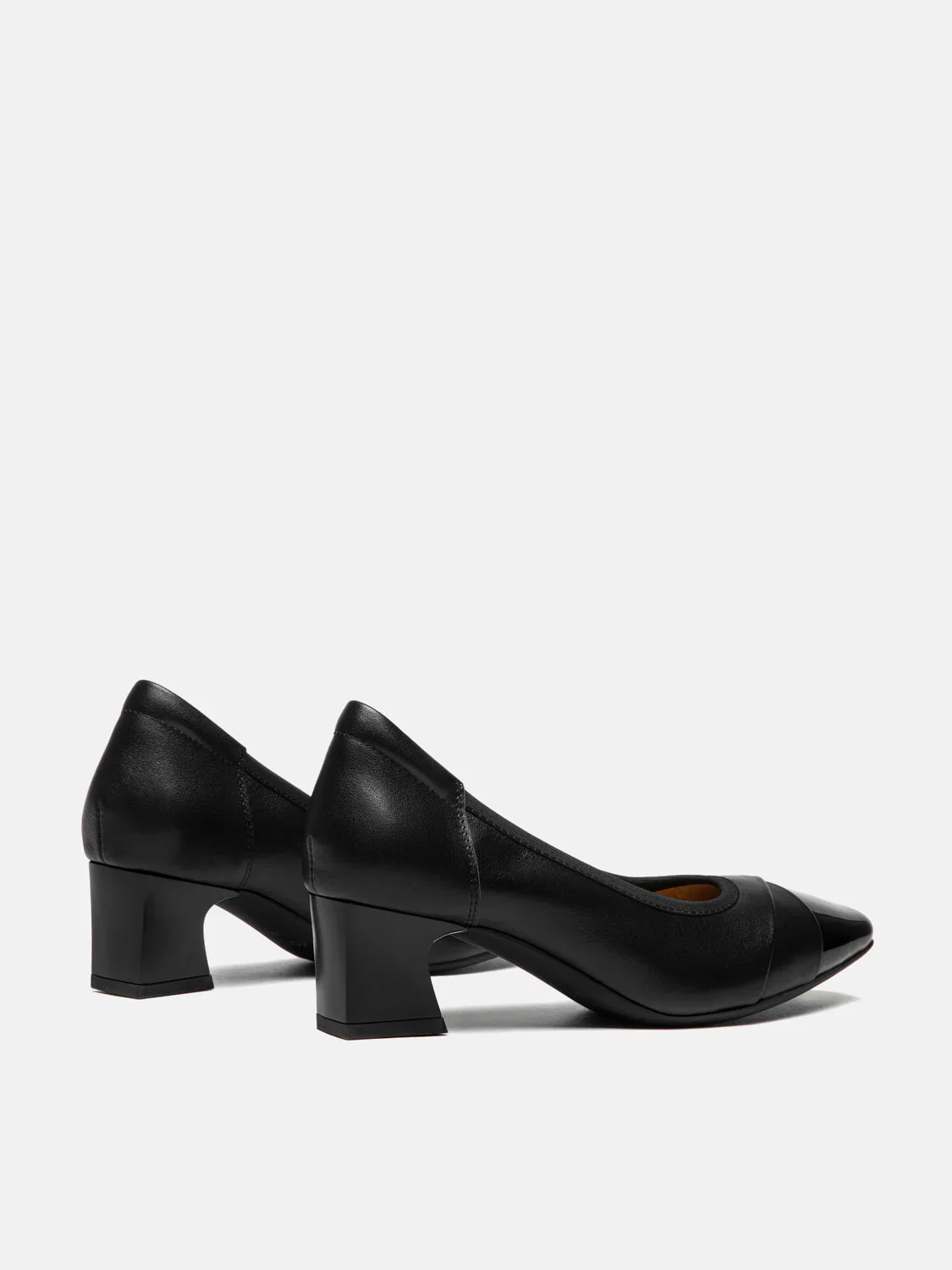 Ulissea Two-Tone Patent Leather Heels - Image 13