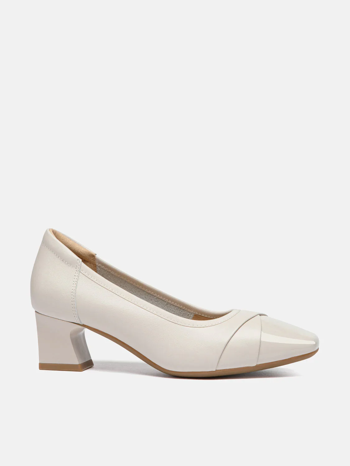 Ulissea Two-Tone Patent Leather Heels - Image 4