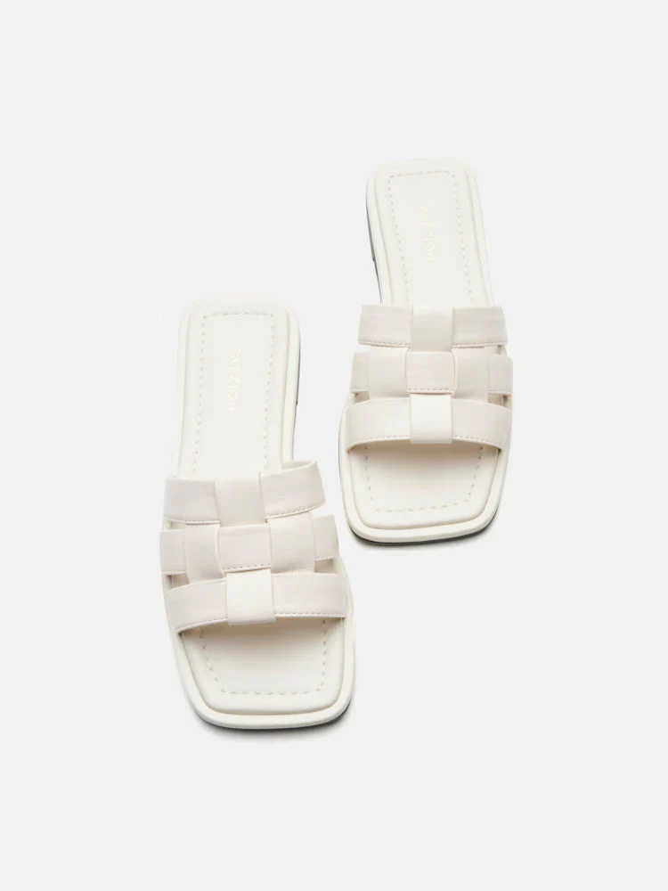 Trisha Weaved Mule Sandals - Image 13